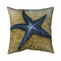 Fondo 26 x 26 in. Beautiful Starfish-Double Sided Print Indoor Pillow FO2775484